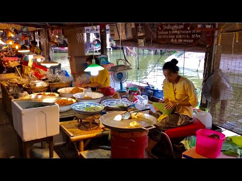 Mercado Flutuante de Ayutthaya | Cidade de Ayutthaya, Tailândia
