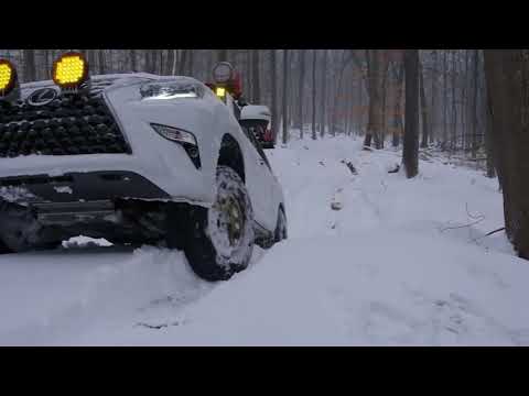 Lexus GX460, Lexus GX460 off road, GX460 Overland build, a bit slippery for Grandma