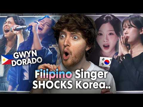 Filipino Singer SHOCKS Korea! (Gwyneth Dorado - I Want You, On My Way, Light Up | Reaction)