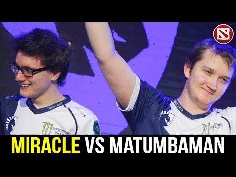 Miracle PA vs Matumbaman Ursa - 2 carrier of Team Liquid fight