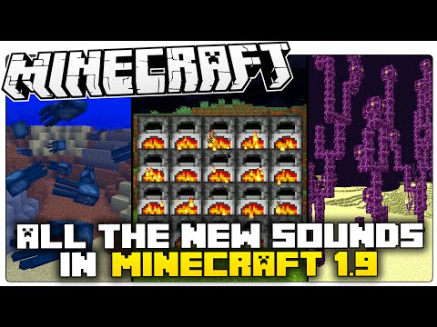 All The New Sounds In Minecraft 1.9 | Latest Minecraft News | Snapshot 15w50a