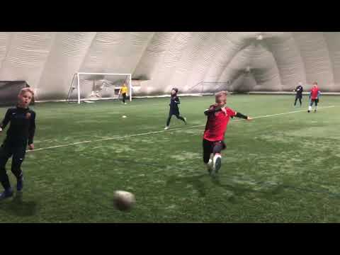 BFA Wilczki Warszawa - Barca Academy 2010 sparing cz 2