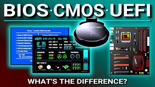 BIOS, CMOS, UEFI - What&#39;s the difference?