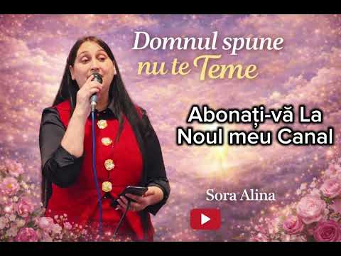 Sora Alina Domnul Spune nu Te Teme 