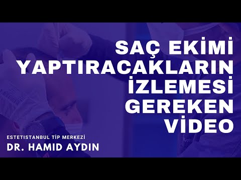 Saç Ekimi Yaptıracaklar için 7 Öneri - Dr. Hamid AYDIN