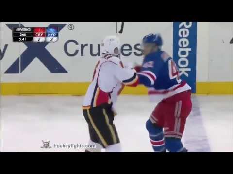 Dylan McIlrath vs Brian McGrattan Dec 15, 2013