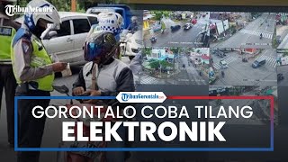 Polda Gorontalo Uji Coba Tilang Elektronik di Kota dan Kabupaten Gorontalo