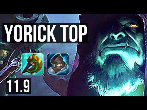 YORICK vs JAYCE (TOP) | 5/1/6, 900K mastery | NA Diamond | v11.9