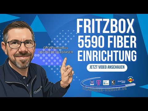 Fritzbox 5590 Fiber am Deutsche Glasfaser (GPON) Anschluss einrichten