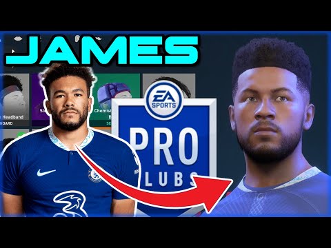 FIFA 23 Reece James Pro Clubs Look alike