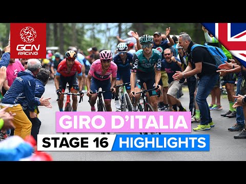 Some Brutal Climbing On The Queen Stage! | Giro D'Italia 2022 Stage 16 Highlights