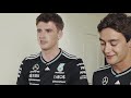George Russell Gets a Swearing Double