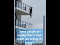 Footage of A Guy Falling From Hotel - Let's Beat Mental Health Together #liampayne #rip #brother