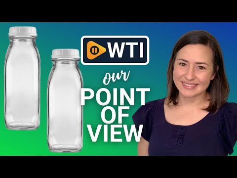 Dairy Shoppe Glass Water Bottles - WTI product video review