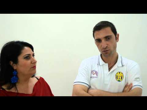 CANOSA CALCIO -  ASCOLI SATRIANO. IL DOPO PARTITA CON ANTONIO LANDI.