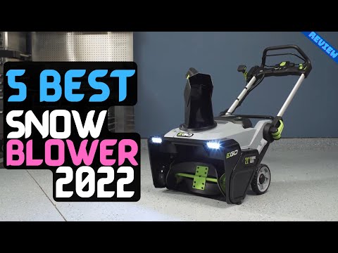 Best Snow Thrower of 2022 | The 5 Best Snow Blowers Review