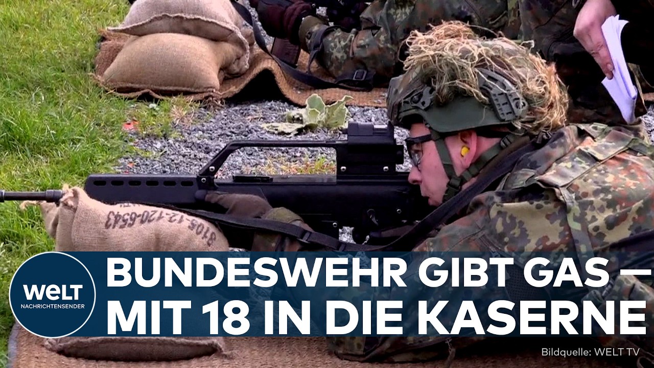 BUNDESWEHR: Rekrutierung beschleunigt – erste 18-Jährige bereits im Dienst!