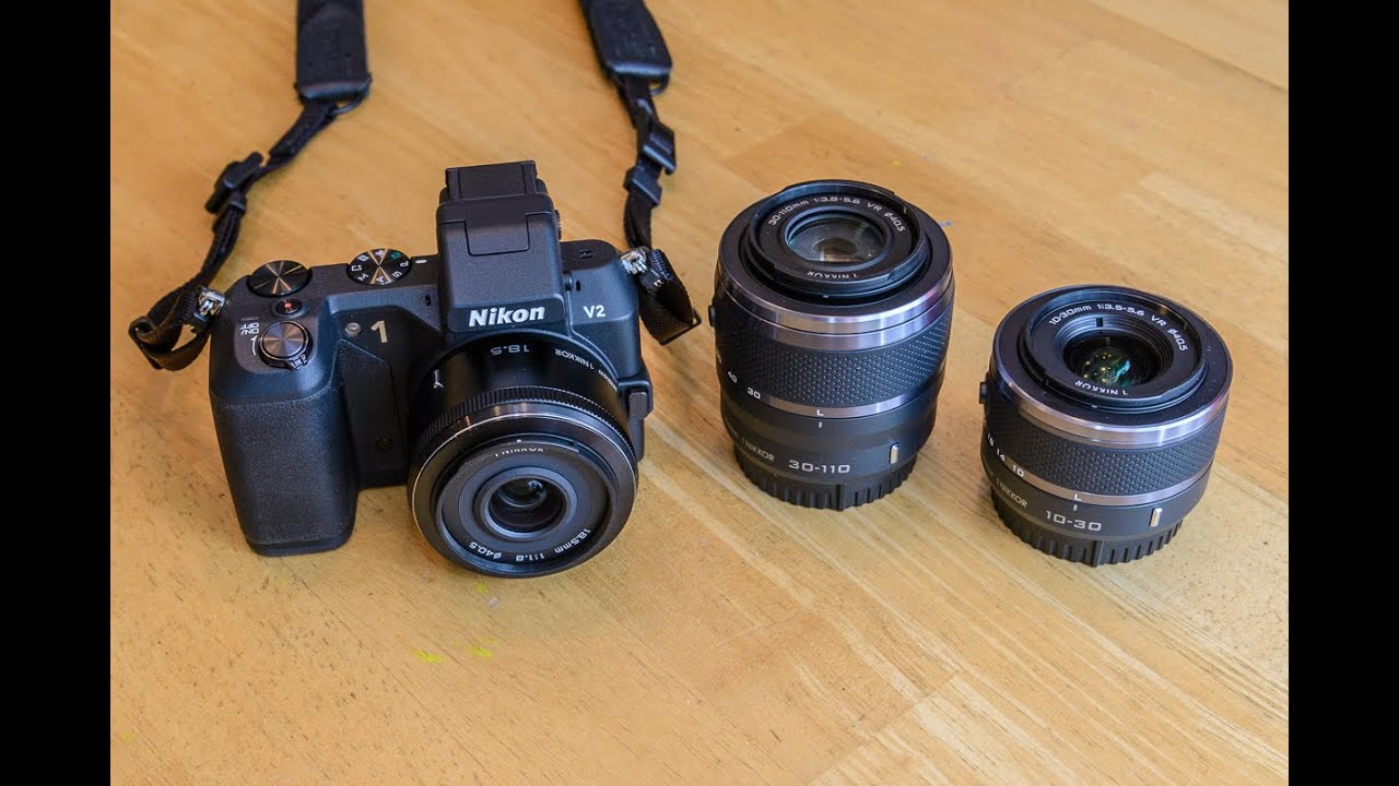Фотоаппарат Nikon V2 Kit 10-30mm f/3.5-5.6 VR черный