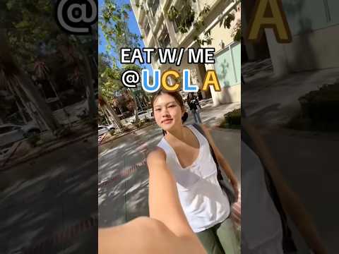 Lunch at the Study #ucla #bruins #college #collegelife #food #foodie #students #study #mukbang