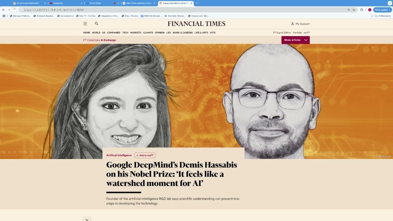 Episode 2281: Parmy Olson on why Google DeepMind will trump OpenAI in 2025