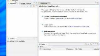 General Overview of Wolfram Workbench