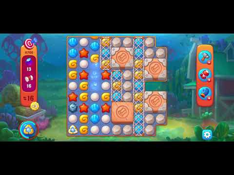 Fishdom 🐟🦀 🐟 🦀 Level: 11763 - 11770 💣💣🐟🦀 🐟 🦀