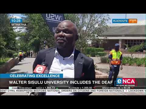 Walter Sisulu University includes the deaf