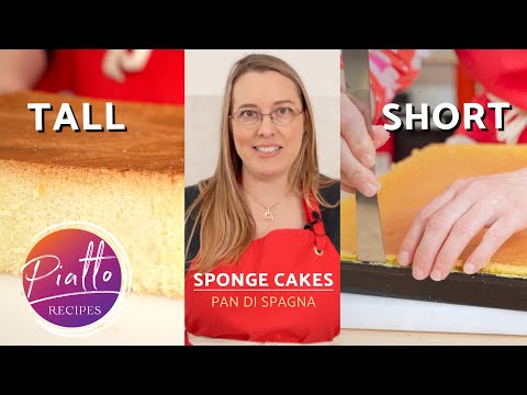 Italian SPONGE CAKE Recipe (Pan di Spagna) - Complete Baking Guide!