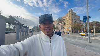 Barcelona City Vlog || Cruise ship Crew vlog 😍