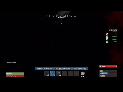 Rust Console -  1v5 raid defense