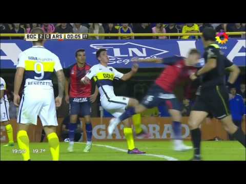 Boca Juniors 3 - 0 Arsenal - Fecha 22 Torneo Argentino 2016/17