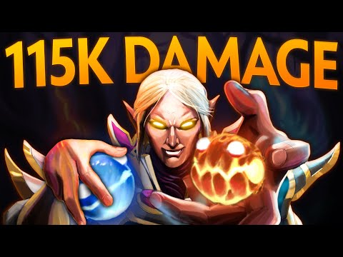 115K DAMAGE DEALT!! INSANE INVOKER 35 KILLS GAME | Dota 2 Invoker