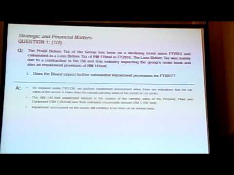 20170419 MHB 28TH AGM ~~ MSGW QUESTIONS