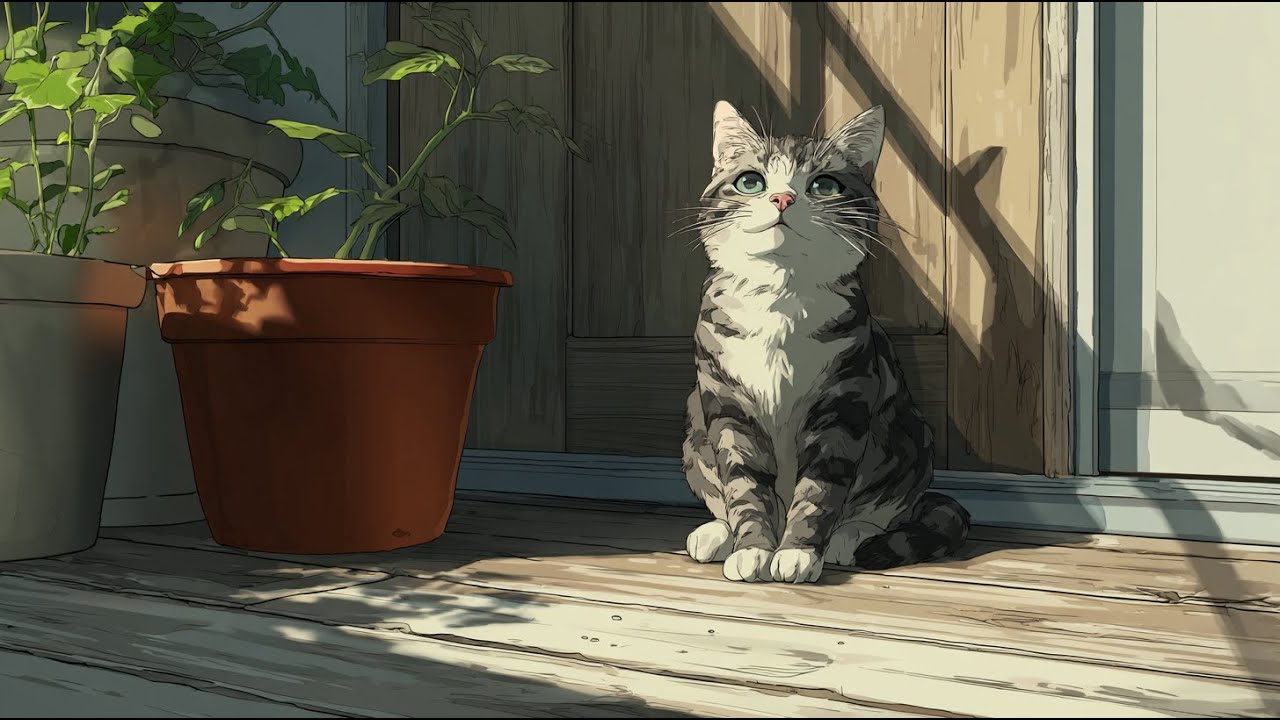 Mew Meow Lofi Cat Beats – 1 Hour of Relaxing Meow Loop for Sleep, Study & Chill