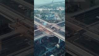 Futuristic Smart City Skyline