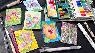 Botanical ATCs & ACEOa Livestream 12 pm EDT 3/18/26