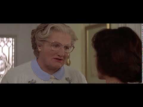 Mrs. Doubtfire Movie Quote - Let the sheets cool down