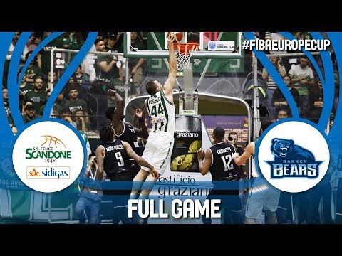 Sidigas Scandone Avellino (ITA) v Bakken Bears (DEN) -Semi-Final -Full Game -FIBA Europe Cup 2017-18