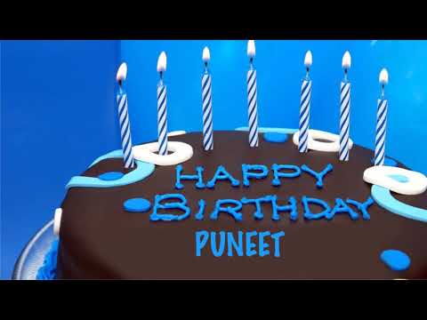 Happy Birthday PUNEET . Puneet Birthday Song .जन्मदिन मुबारक हो पुनीत ।