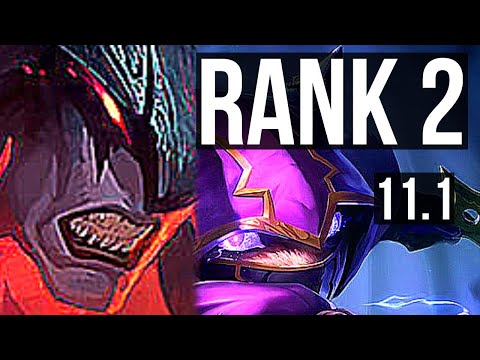 AATROX vs KENNEN (TOP) | Rank 2, Godlike | KR Master | v11.1
