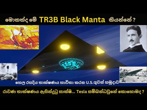 Top Secret Anti-Gravity Spy Plane - TR3b Black Manta | What is the TR3B ?