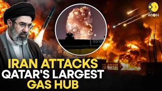 Iran Attacks Qatar: Iran Strikes Qatar’s Biggest Gas Hub, Global Energy Crisis Begins? | WION Live