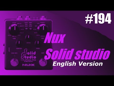 Rig on Fire - #194 Solid Studio English version -IR & Power Amp Simulator