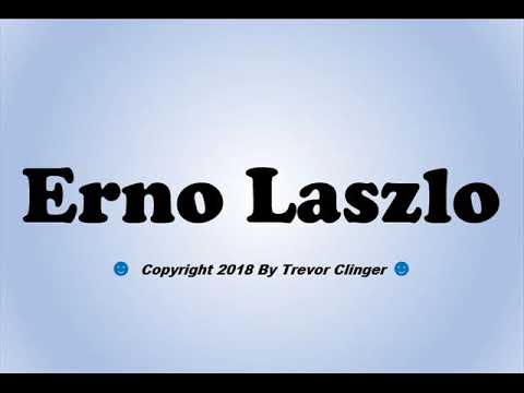 How To Pronounce Erno Laszlo