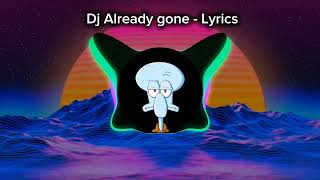 Download lagu Dj Already gone - Lyrics mp3