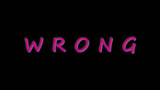 Depeche Mode Wrong *LYRICS* Depeche Mode Wrong *LYRICS*