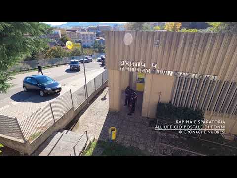 Robbery and shooting at the Fonni post office