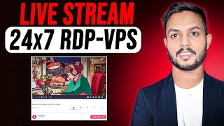 24/7 Live Stream on YouTube using Private Server | How to Stream Recorded Video on YouTube Facebook