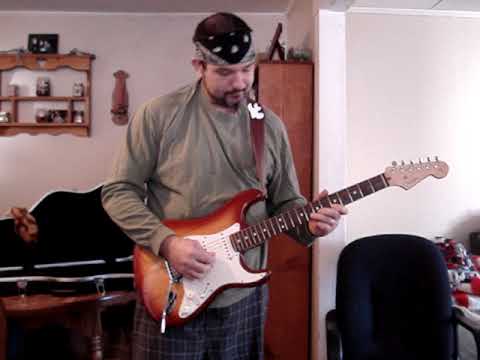 Fender American H/S/S Stratocaster S-1 switching demonstration..