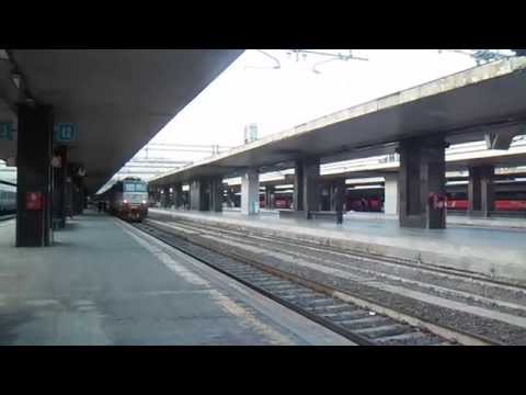 E656.091 in partenza con l' IC 705 Roma Termini - Taranto